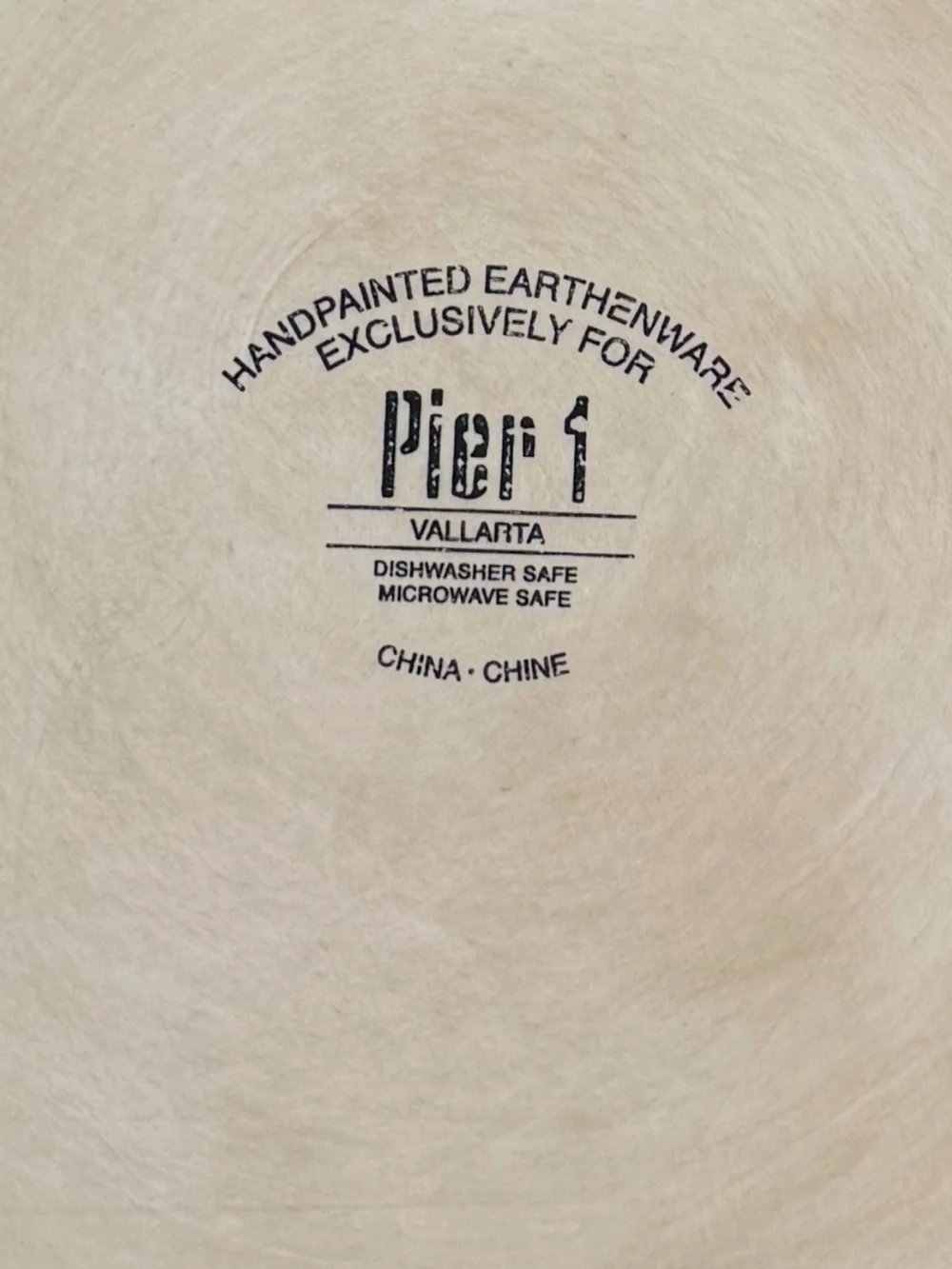 Pier 1 Vallarta Hand Painted Serving Platter